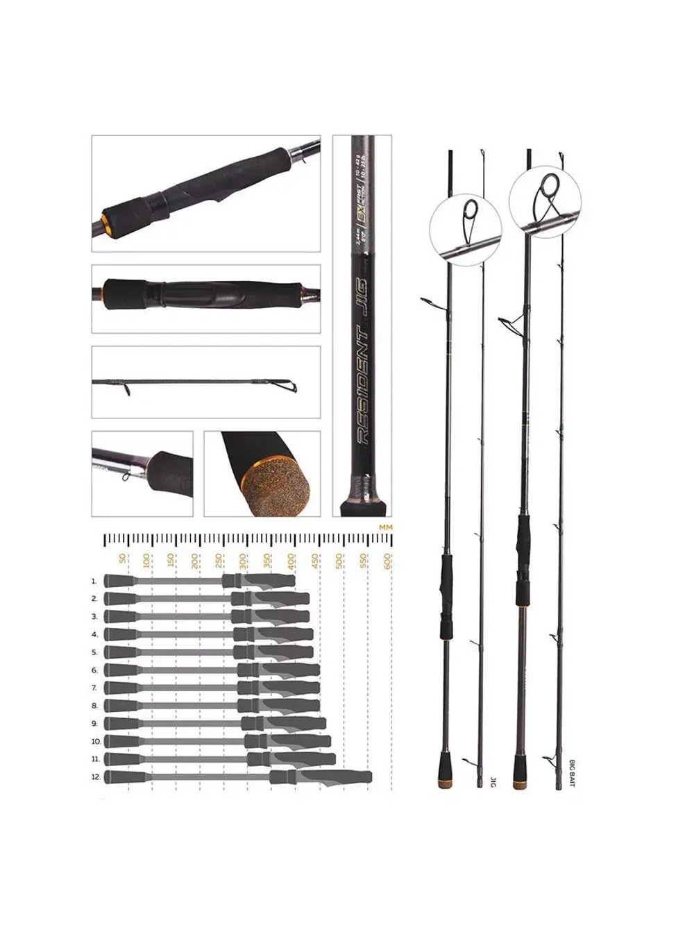 Спиннинг Maximus REZIDENT JIG 183ML 1,83m 4-21g