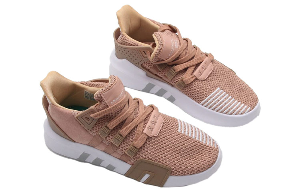 Adidas Originals Eqt Bask Adv W Equipment Non slip Lightweight Low top Casual Shoes Women"s Cherry Blossom Pink
