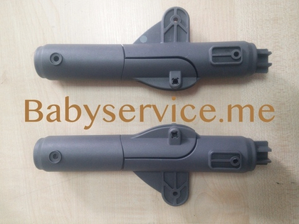 Шарнир складывания рамы левый серый