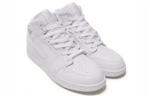Jordan 1 Mid White Pure Platinum 2018 GS
