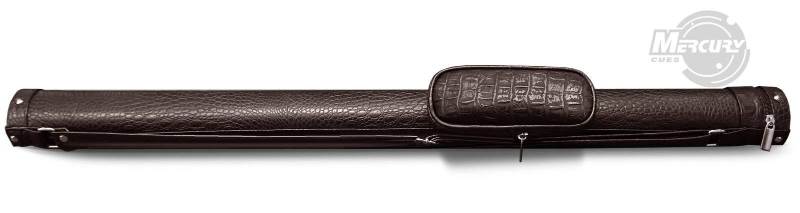 Тубус на 1 кий Perfect (1 карман) (коричневый crocodile) фото №21
