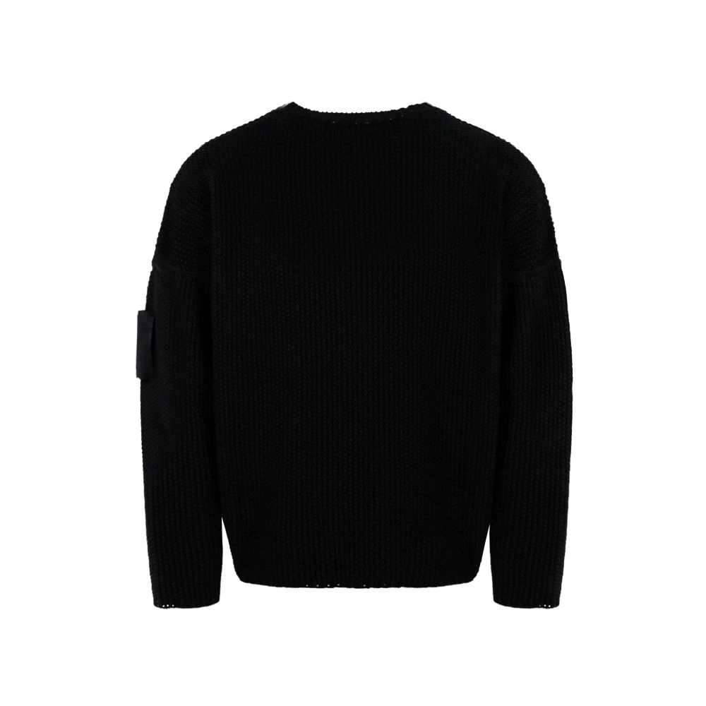 Свитер Heartz Blackout Heavyweight Cropped Knitted черный