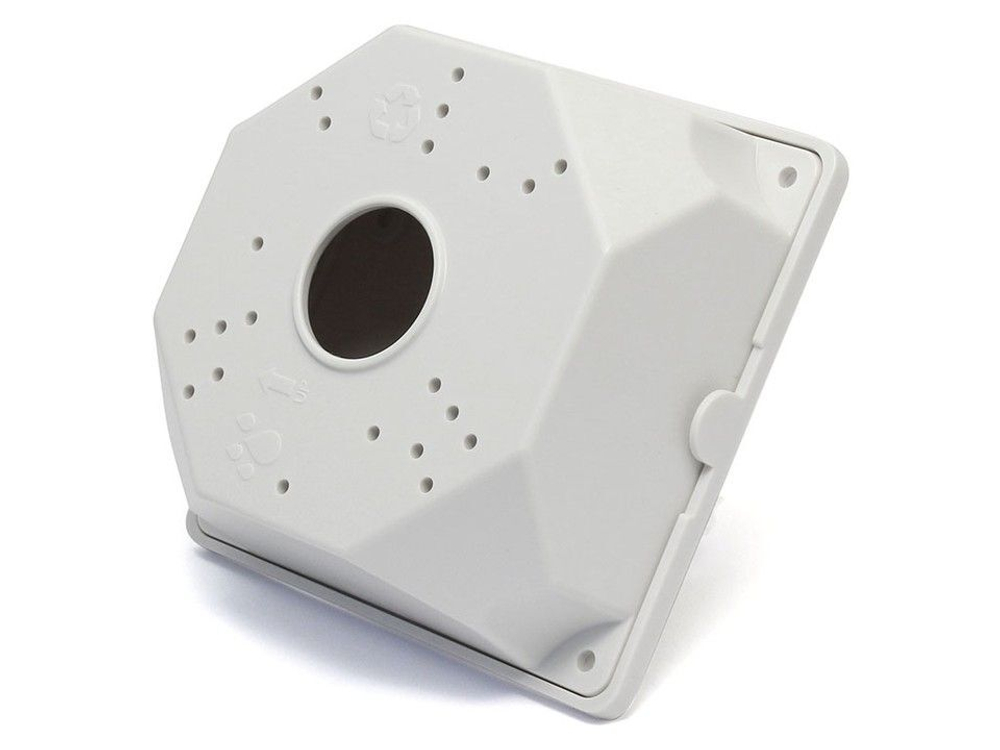 Коробка монтажная для крепления камер видеонаблюдения SP-Box 130x130x50 (12 шт.)
