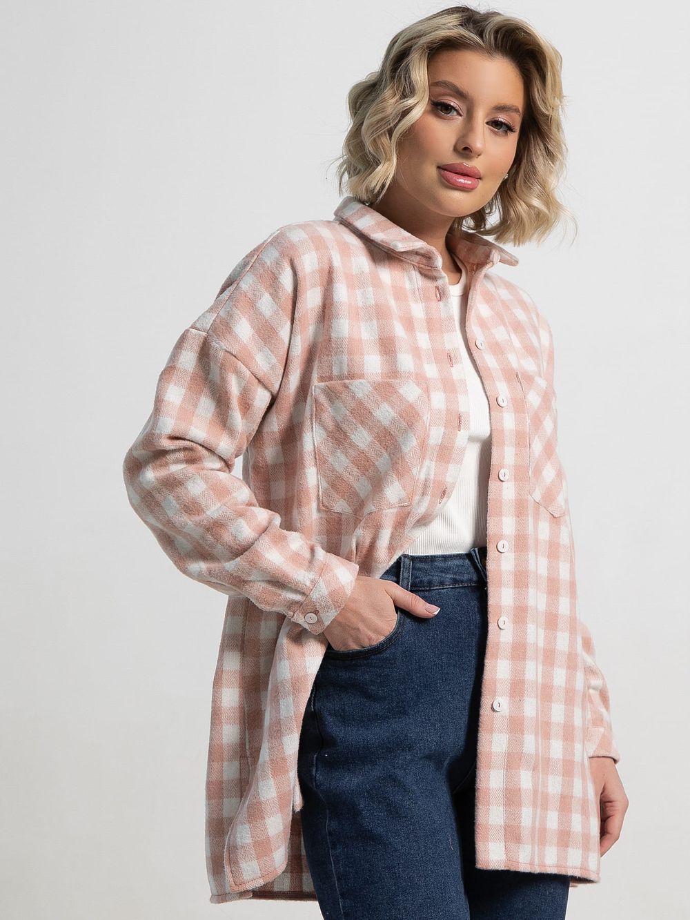 Рубашка Доротея (розовая) Б15192-10М LT Collection