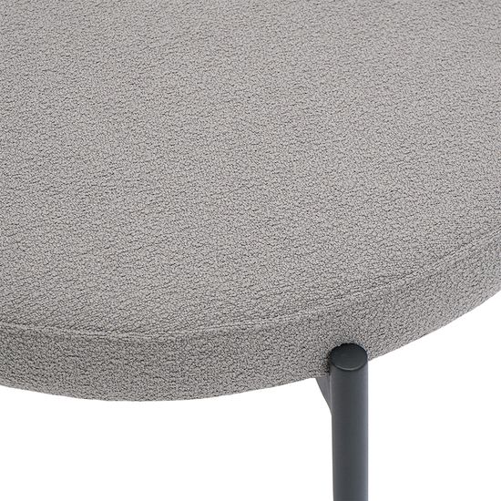 Стул loter, букле, темно-серый