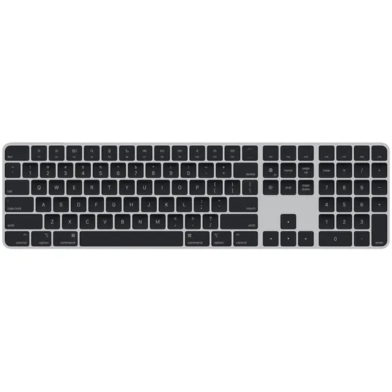 Беспроводная клавиатура Apple Magic Keyboard с Touch ID и цифровой панелью (Lightning) (Чёрный | Black)