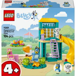 LEGO Bluey - Blue и Латко на детской площадке 11201