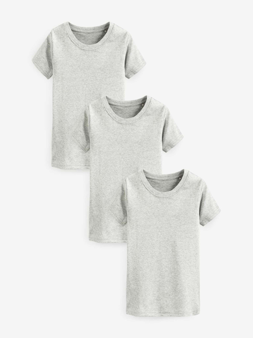 Футболка для мальчика Next D77-670, 3 шт., Серый