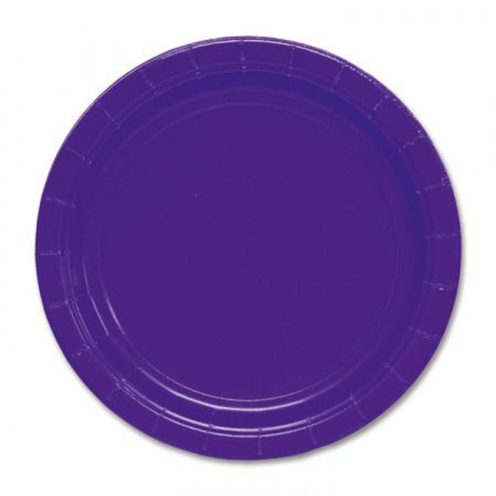 Тарелки  Фиолетовый Purple  17 см 6 шт.