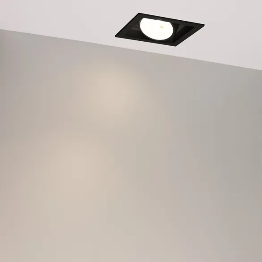Светильник MS-VORTEX-BUILT-S140x140-30W Warm3000 (BK-BK, 17 deg, 230V) (Arlight, IP20 Металл, 5 лет) 058368
