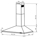 Купольная вытяжка Oasis серии PROMO KB-60I