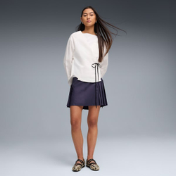 PUMA Женские кроссовки-балетки Speedcat со змеиным принтом, бежевый/черный