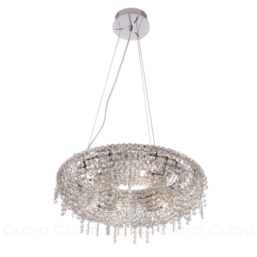 Люстра Cloyd HAYAO C6 / Ø50 см - хром (арт.10939)
