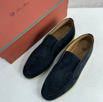 Лоферы Loro Piana с меховой стелькой