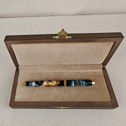 Ручка с колпачком расписная Parker Сказочный Конь " в футляре