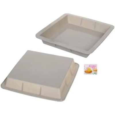 Форма силиконовая «Шарлотта» Квадрат 24,5*24,5*4см