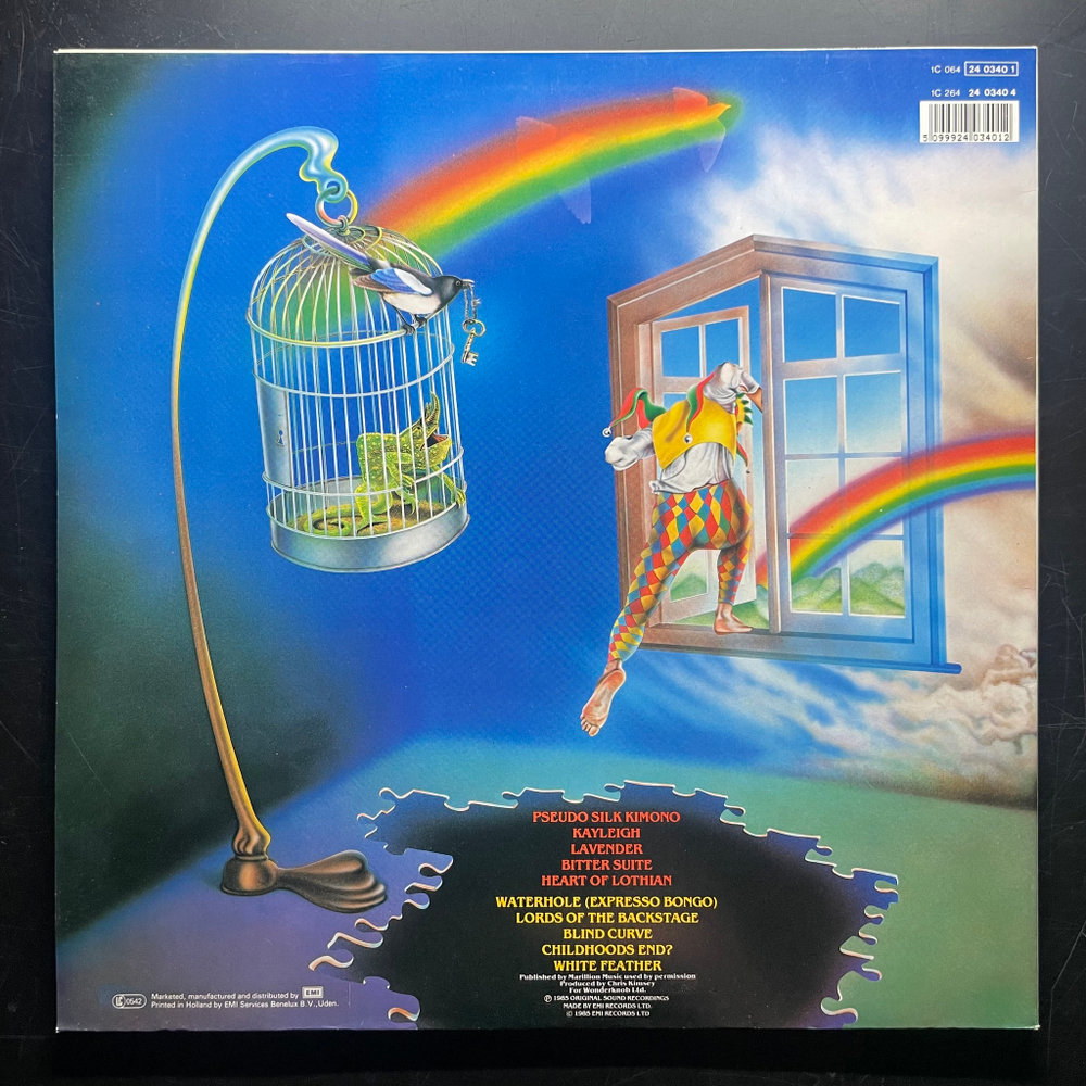 Marillion - Misplaced Childhood (Европа 1985г.)