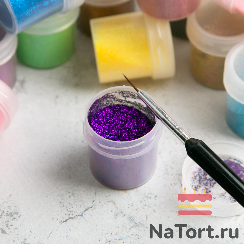 Блестки декоративные «Темно-фиолетовый» 10 гр