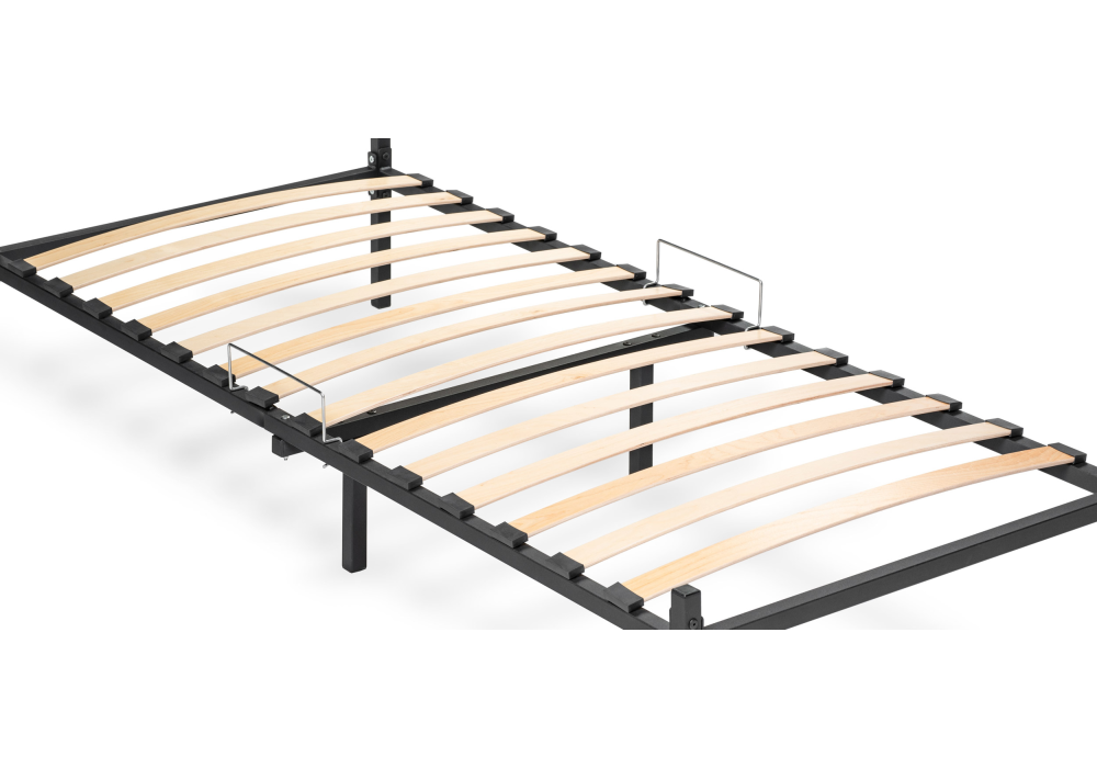 Односпальная кровать Фади 80х200 черная