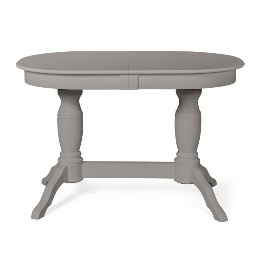 Обеденный стол Пан 120(160)x80 (серый)