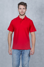 Рубашка поло ''Swan'' стандарт. Красный
