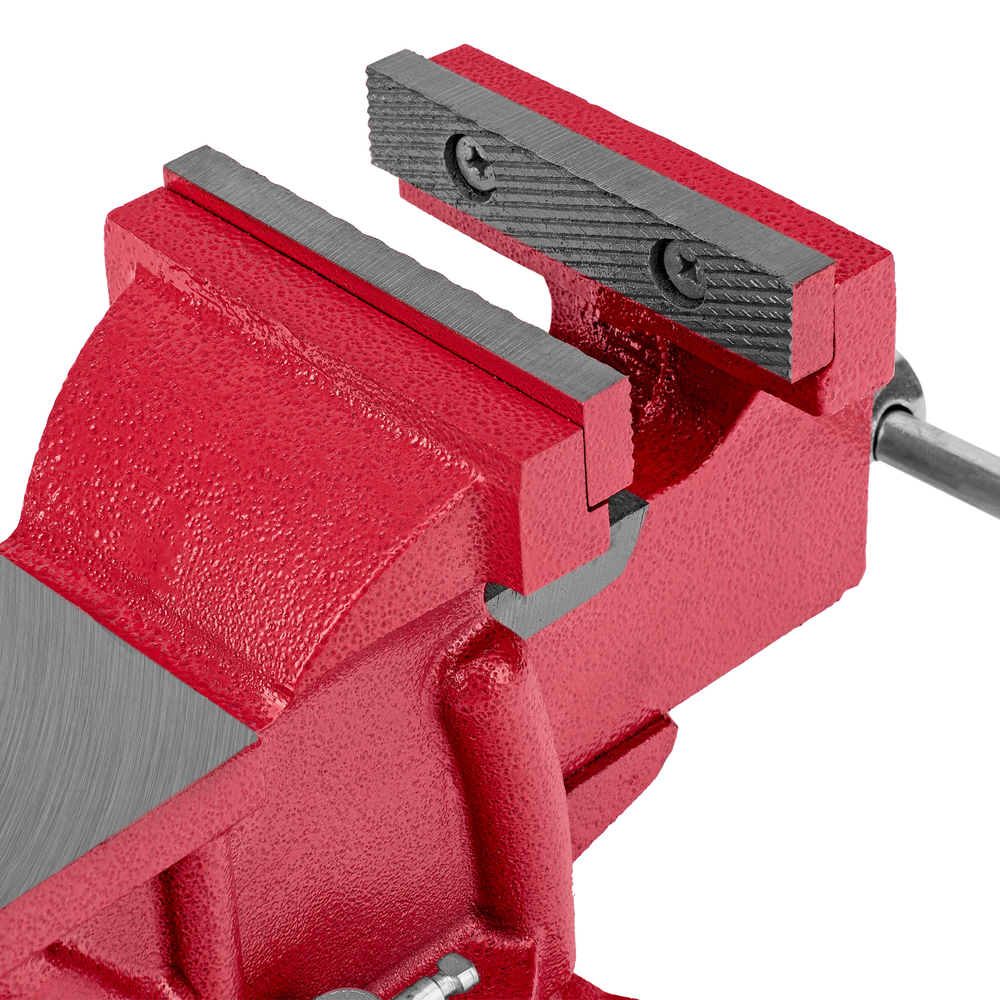 Тиски слесарные, 100 мм, поворотные, с наковальней Matrix