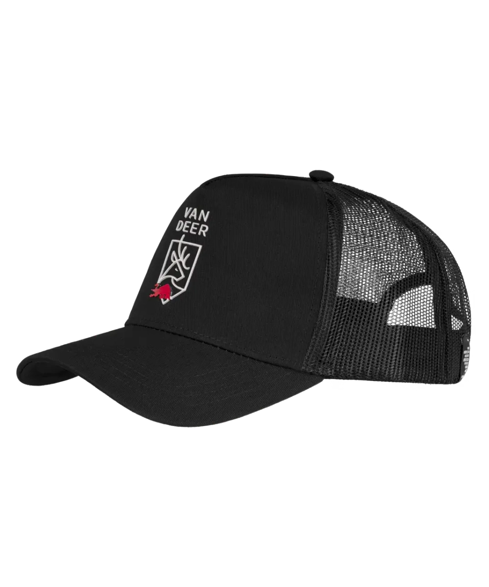 VAN DEER бейсболка Trucker Cap black