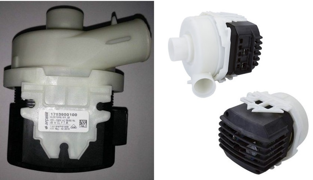 Рециркуляционный насос для посудомоечной машины Beko (Беко) - 1783900100