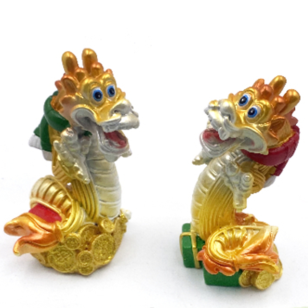 Фигурка «Дракон на удачу» 6*4*3,8 см, микс