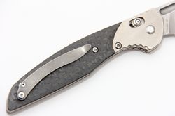 Нож Широгоров 110b Cronidur30 Карбон 3D больстер титанфотография - 5