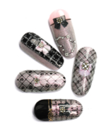 NAILCRUST 5D GLASS №11 Банты и цепи