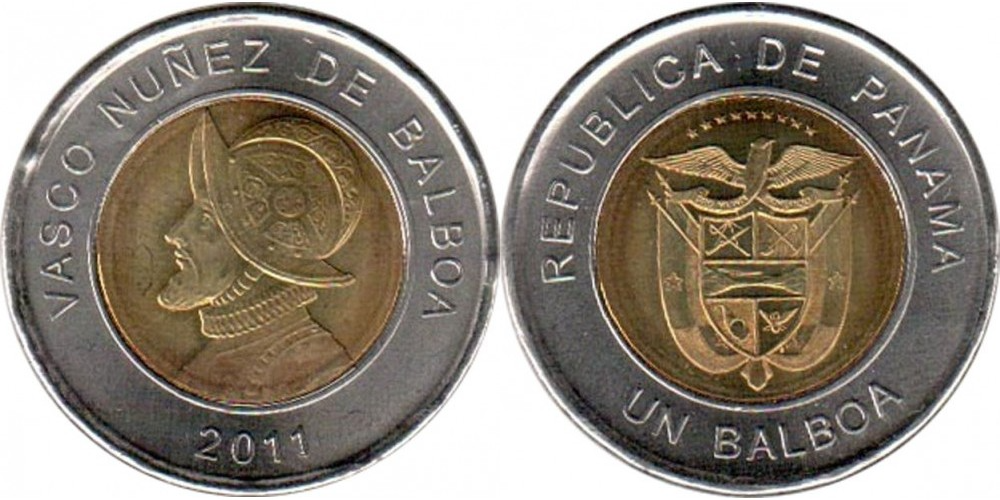 Панама 5 сентесимо, 1962 - 1993 Герб XF