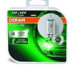 Автолампа H7 12V 80W Osram  3200К ULTRA LIFE (64210ULT-HCB_ DuoBox) к-т