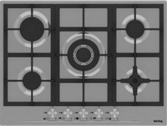Встраиваемая газовая варочная панель Korting HG 765 CTX