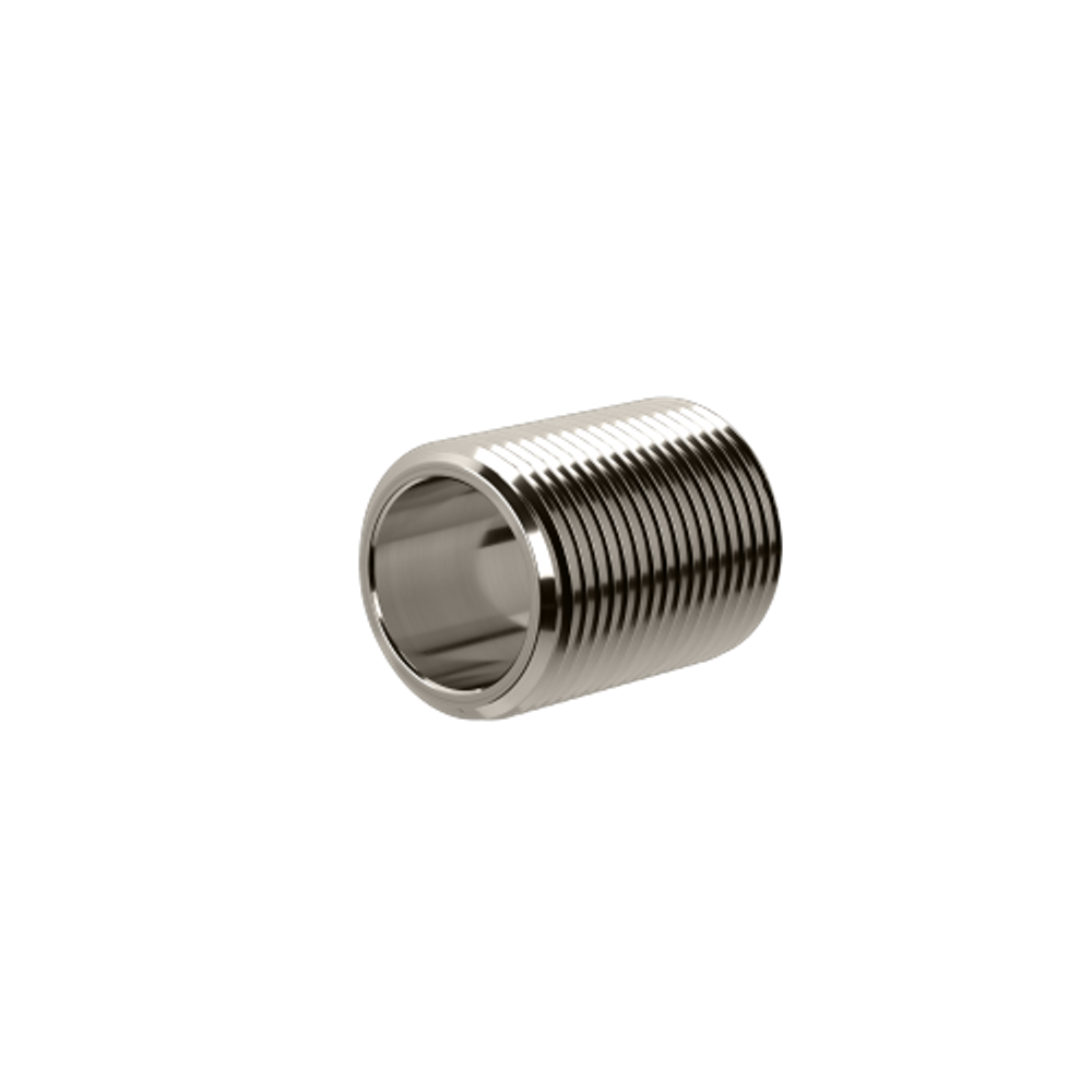 Ниппель M16x1,5, никелированная латунь