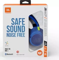 Беспроводные наушники JBL JR 460NC Blue с шумоподавлением