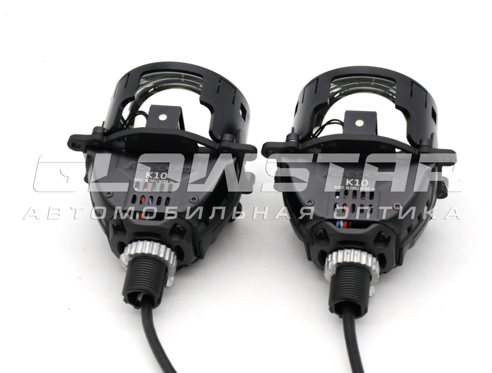 Билед модули Aozoom K10 2025 3.0 дюйма, 2 чипа, 5500K, 12V, 58W/66W, крепление 3R и съемное гаечное (комплект, 2шт)