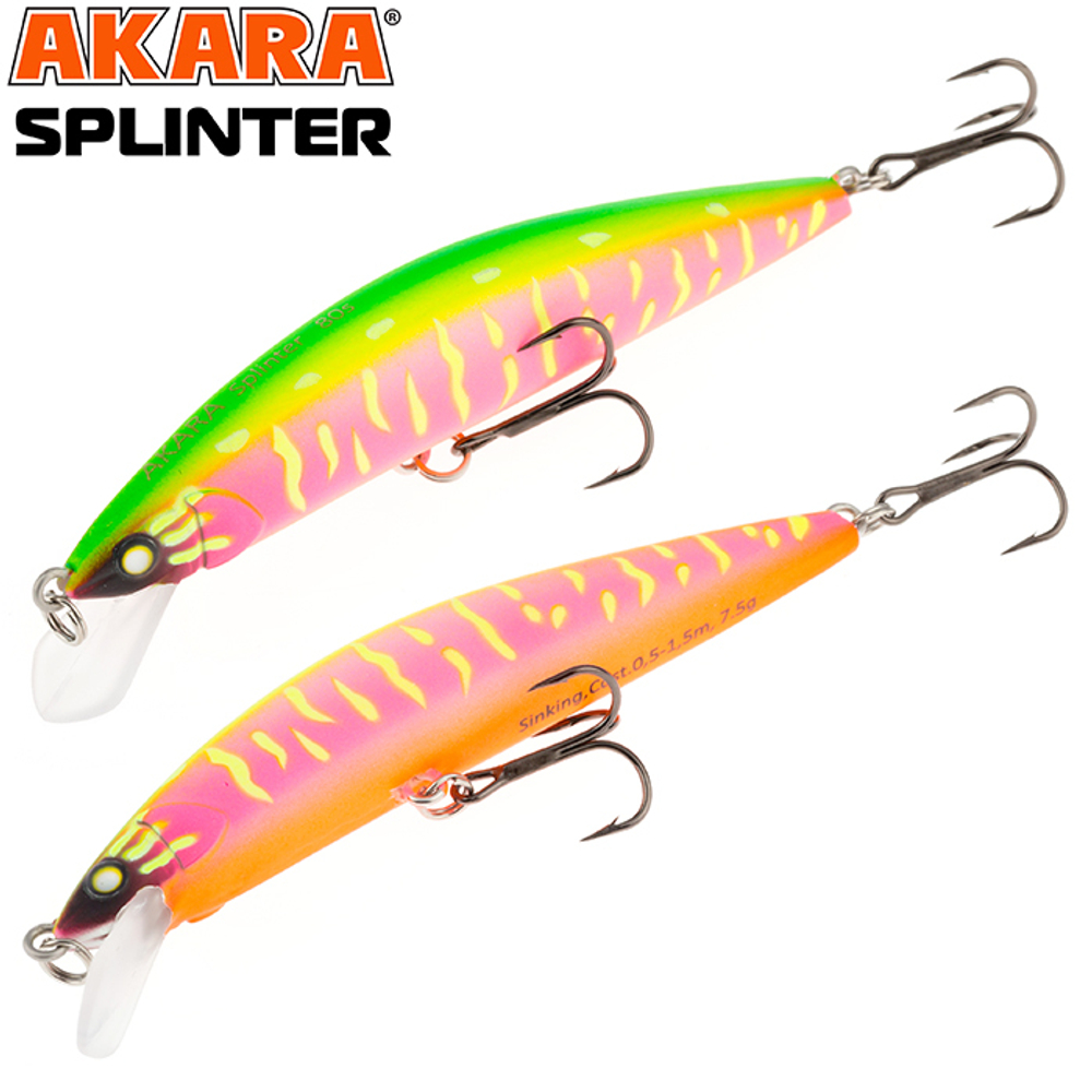 Воблер Akara Splinter 65S 5 гр. (1/6 oz 2,6 in) A207