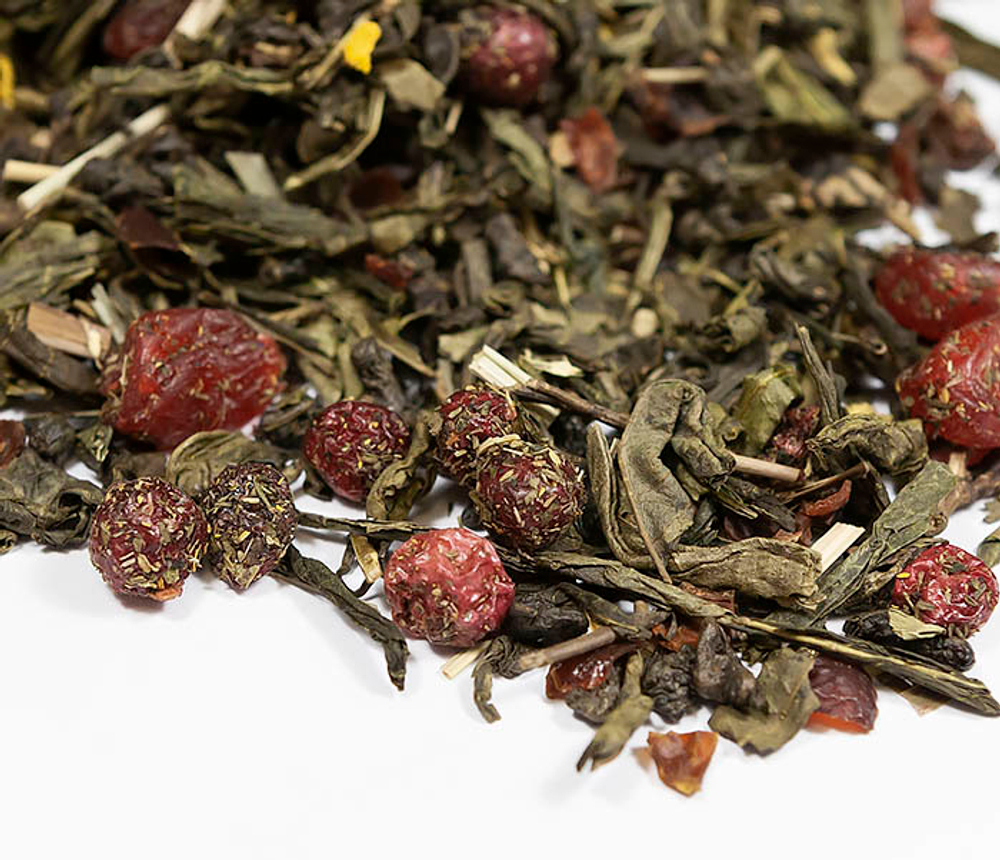 TEA-AR116 Зеленый ароматизированный чай «Полет Дракона» (50 гр)