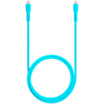 ttec Type-C - Lightning Charge / Data Cable , 120cm,Neon Blue
