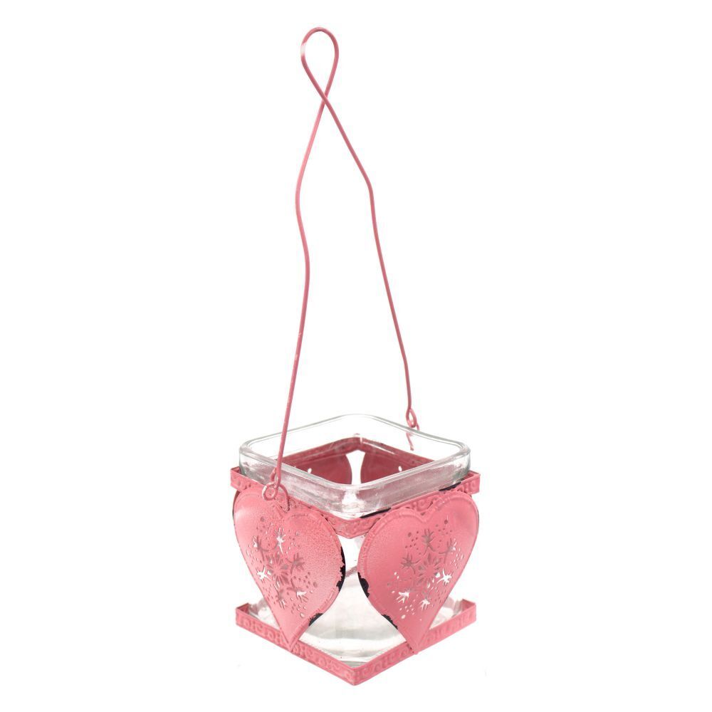 GAEM Подсвечник "Звезда/Сердце", D 7 см, L10 W7,5 H25 см