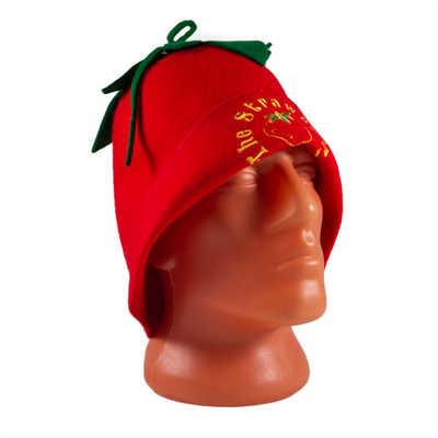 Колпак банный "Клубника"
