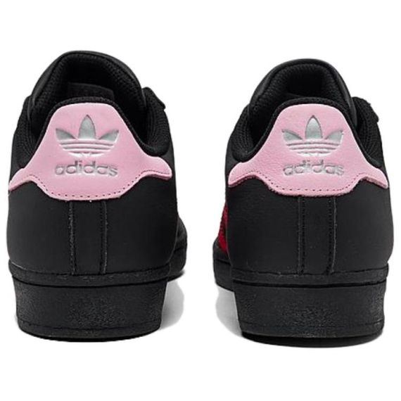 Adidas originals SUPERSTAR Мировая коллекция низких ботинок из Черной Кожи
