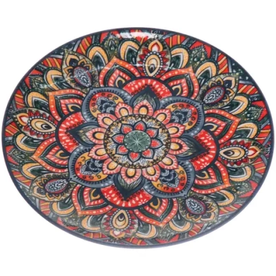 Тарелка керамическая «Марракеш» синяя 20,5*2,5см