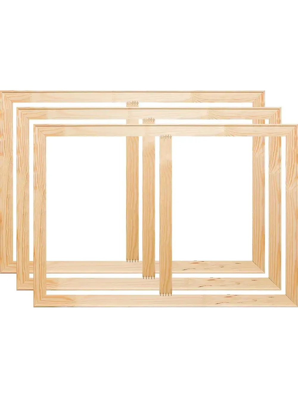 Глухой подрамник 50x90 см. (3 штуки) сеч. 40*18 мм.