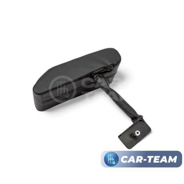 Подлокотник Renault Logan 1 2009-2013г.в., Sandero 1 2009-2013г.в., Duster 1 2010-2015г.в. из экокожи (к сиденью без подушки безопасности, к сиденью с регулировкой по высоте) "Аламар"