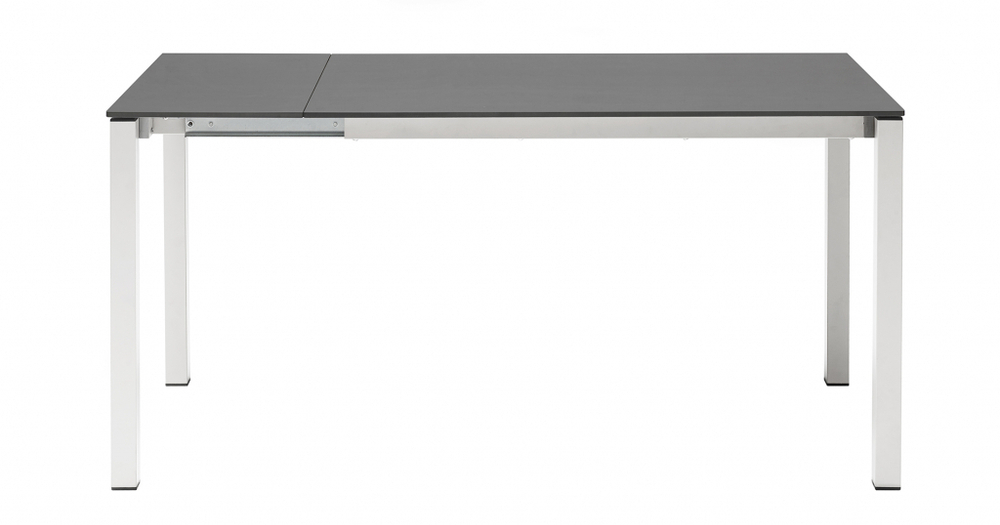 Стол ламинированный раздвижной Scab Design Pranzo Extendable, белый, антрацит
