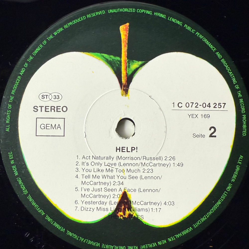 The Beatles - Help! (Германия)