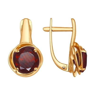 Серьги Au 585 (724626)