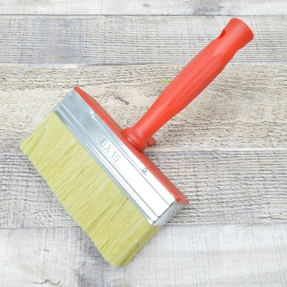 Кисть-макловица 150*50мм искусственная щетина, пластиковая ручка